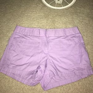 Jcrew lavender shorts